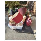 Large Lot of Lamps
