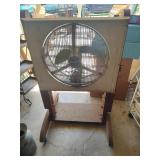Chill-Air Vintage Fan on a Wood Stand
