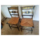2 Vintage Hitchcock Dining Chairs
