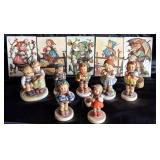 Goebel Hummel Figurines and Plaques Set