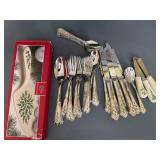 Lenox Holiday Flatware Set and Server
