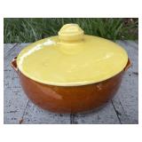 McCoy Covered Ceramic Casserole Dish