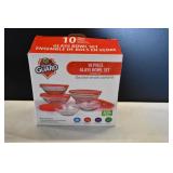 10 Piece Glass Bowl Set