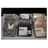 Lot of Black Out & Rod Pocket Curtains