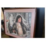 Moon Shadow Framed Lithograph Print