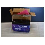 New Li FePO 4 12.8V Lithium Battery