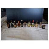 Miniature Vintage Liquor Bottles