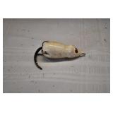 Vtg Rubber Mouse Top Water Fishing Lure