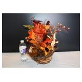 Fall Autumn Floral Basket