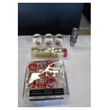 Christmas Candle Votive Holder Lot