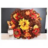 Handmade Fall Wreath