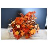 Fall Floral Basket