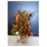 Autumn Floral Arrangement in a Pot