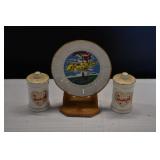 Miniature TN Plate & Nashville S & P Shakers