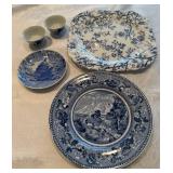 Blue and White Dish Set