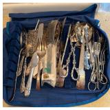 Silver-Plated and Stainless Flatware Set