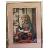 Framed Artwork by James Chapin