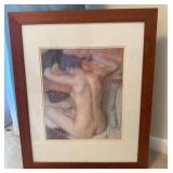 Framed Nude Artwork