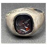 Sterling Silver Intaglio Ring