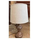Table Lamp with Gray Shade