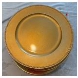 Gold Charger Plates