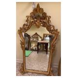 Ornate Gold Decorated Wall Mirror