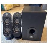 Logitech Speaker and Subwoofer Set