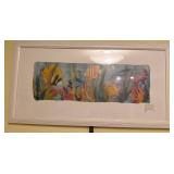Framed Underwater Artwork