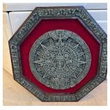 Framed Mayan Calendar Decor