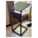 Wood and Metal Side Table