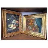 Framed Still-Life Paintings