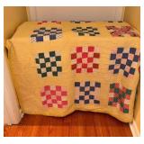 Handmade Stitched Patchwork Quilt
