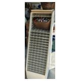Thread Display Rack With Baskets