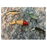 Four Vintage Fishing Lures