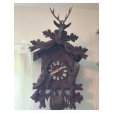 Vintage German Black Forest Cuckoo Clock with