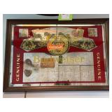 Anheuser-Busch Budweiser Mirror Sign, 26ï¿½ x 18ï¿½