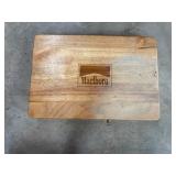 Marlboro Wooden Poker Set with Chips and Cards