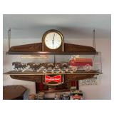 Budweiser Clydesdales Lighted Display with Clock