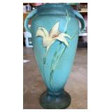 Roseville Pottery Clematis Pattern Vase