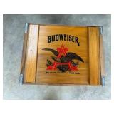 Wooden Anheuser-Busch Budweiser Crate with Brandin