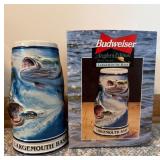 Budweiser Anglers Edition Largemouth Bass Stein