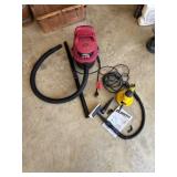 Eureka Hotshot Steamer and HangOn Wet/Dry Shop-Vac
