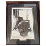 Framed R.J. McDonald Print 