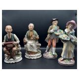 4 Porcelain Figurines