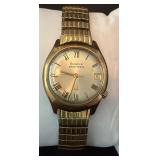 Bulova Accutron 10K Gold Electroplate Wristwatch