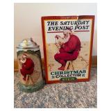 Christmas Collector Stein Featuring Norman Rockwel