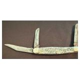 Western USA 653 Three-Blade Folding Pocket Knife