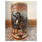Miller Birth of a Nation Beer Stein, 1775, First i