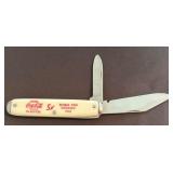 1950s Coca-Cola World Fair Folding Pocket Knife