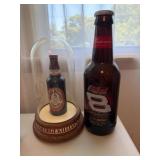 Budweiser Bottle Bank with Cap, 15 Inches Tall
